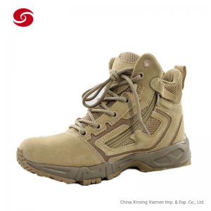 China Light Weight MID Upper Military Combat Shoes Desert Boots For Army on sale