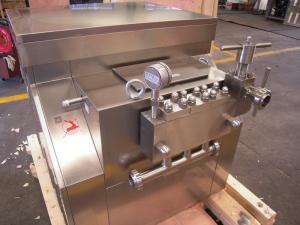 Wholesale 500 L/H Ice Cream Homogenizer , Milk Homogeniser Stainless Steel Material from china suppliers