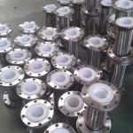 Water 304 316 Stainless Steel Flexible Metal Hose Connector Flanged Bellows