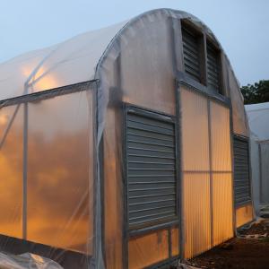 Wholesale 9x32 Agricultural Transmission Shady Automatic Blackout Tunnel Greenhouse from china suppliers
