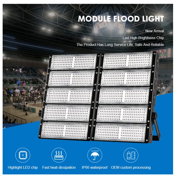 LED Modular Flood Light With SMD 2835/3030 Chip