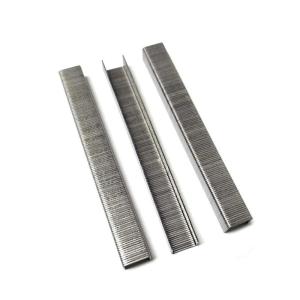 Wholesale ANSI Standard Fine Crown Staple 21 Gauge 9/16 Crown 14mm 8014 for Furniture Decoration from china suppliers
