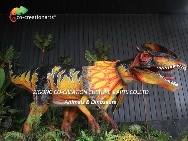 Jurassic World Dilophosaurus Life Size Animatronic Dinosaurs Electricity Power