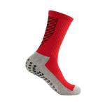 custom made anti slip grip crew football sports socks