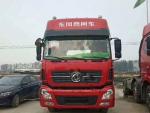 210hp Dongfeng Cummins Used Tractor Units Left Hand Drive Euro V Emission