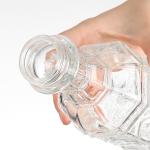 750ml Liquor Glass Bottle for Whiskey Bourbon Gin Customized Super Flint Glass