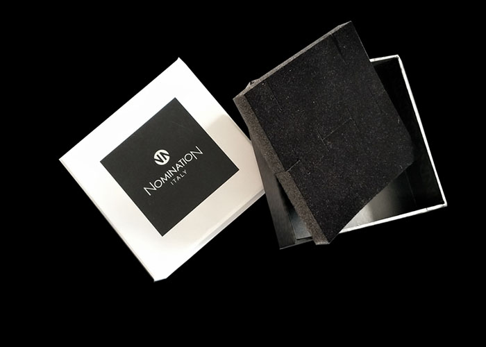 Collapsible Square Shape Paperboard Gift Box Environment - Friendly With Lid