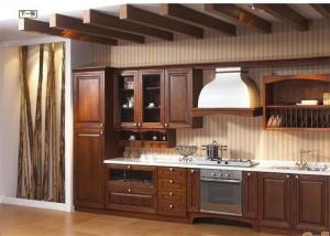Wholesale Modern High End Kitchen Cabinets MDF / Plywood / Solid Wood Door And Drawer Material from china suppliers