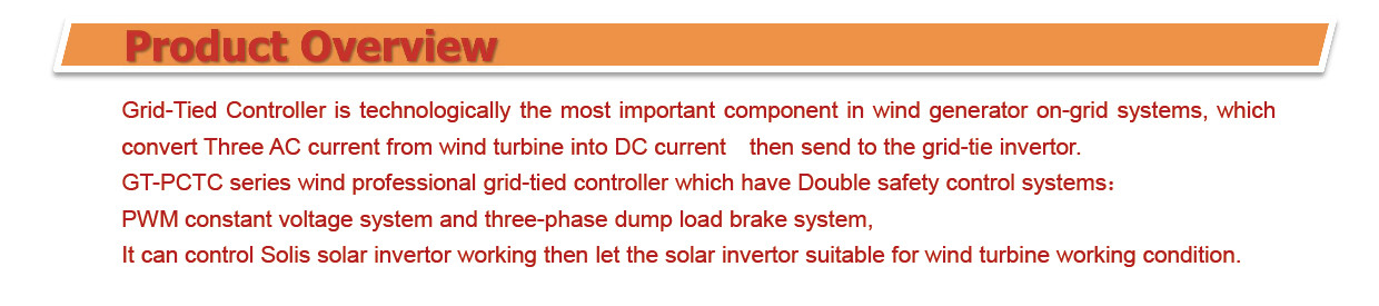 Wind Turbine On Grid Controller / AC DC Grid Tie Controller 10kW 15kW 20kW