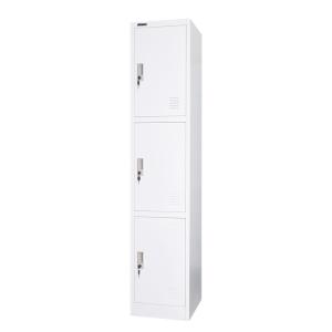 Wholesale 3 Doors Cold Rolled Steel Plate 0.063CBM Metal Lockers from china suppliers