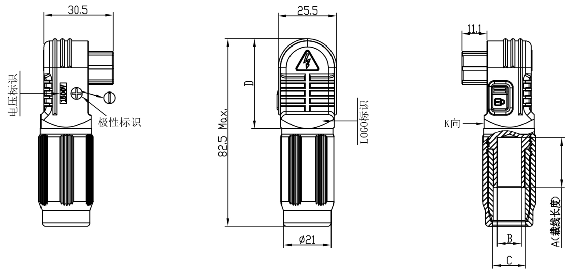 Energy Storage Terminals & High-Voltage Battery Connectors; Waterproof Energy Storage Connectors (70A–500A) — High-Voltage, High-Current Output