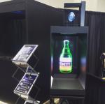 180 Degree 1920x1080 86" HDMI Holographic Video Display
