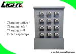 Safety Durable Cap Lamp Wall Charger Station 4.2V 2A 50Hz Double Side / Single