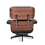 Home Office Furniture Wooden Chair Living Room Leather Lounge Chair with Ottoman