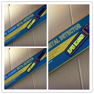 Wholesale Exhibition Black Waterproof Body Metal Detector Scanner 415*65*40mm HH002 from china suppliers