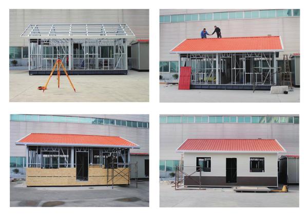 Low Cost Prefab Villa Light Gauge Steel Home House Roll Forming Machine Light