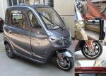 Enclosed 3 Seats 70Km 3 Wheel Electric Tricycle