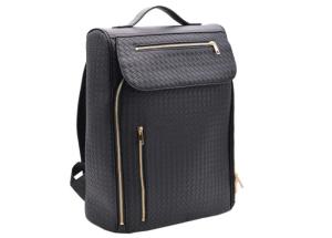Wholesale Stylish New Design Custom PU Leather Mens Casual Outdoor Travel Laptop Business Backpack from china suppliers