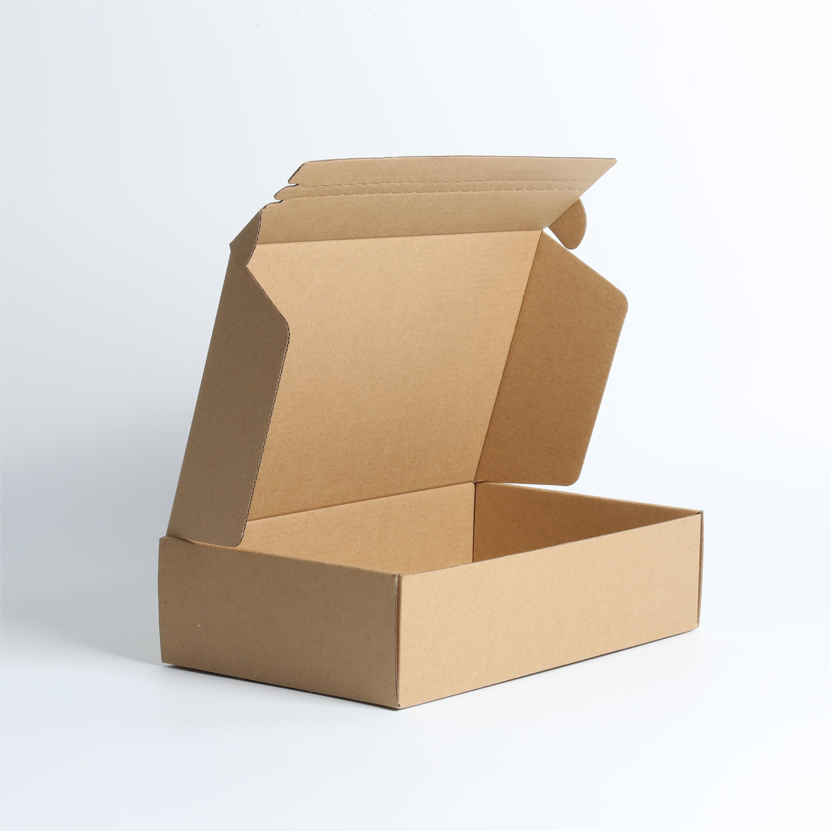 Corrugated Zipper Paper Box Eco-friendly and Durable Packaging for Small Business
