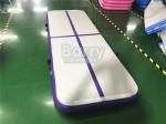 Outdoor Small Portable Kids A Purple Air Track Gymnastics Mat For Body Building