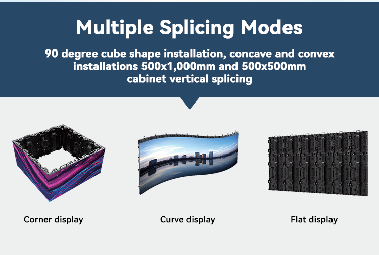 IP65 SMD LED Screen Video Wall Stage Background Seamless Splicing Video Wall Solution