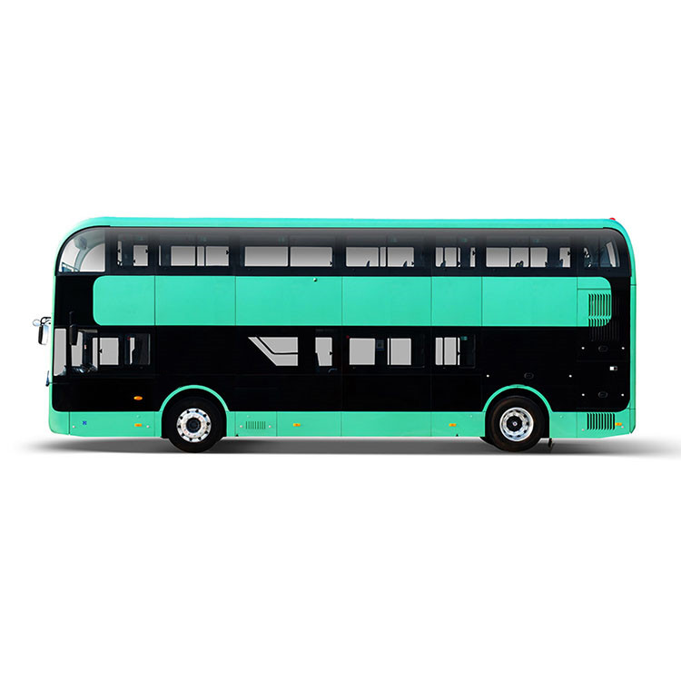 65 Seats Used Buses Luxury Coach Double Decker Bus with Manual Transmission