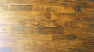 Wholesale Acacia Solid 3-strips, hand-scraped,distressed,UV lacquer from china suppliers