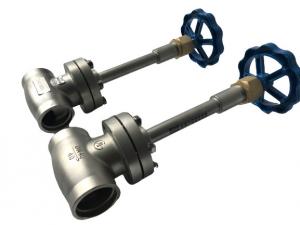 China DN25 to DN200 Flange Type Long-Stem Cryogenic Valve for LNG on sale