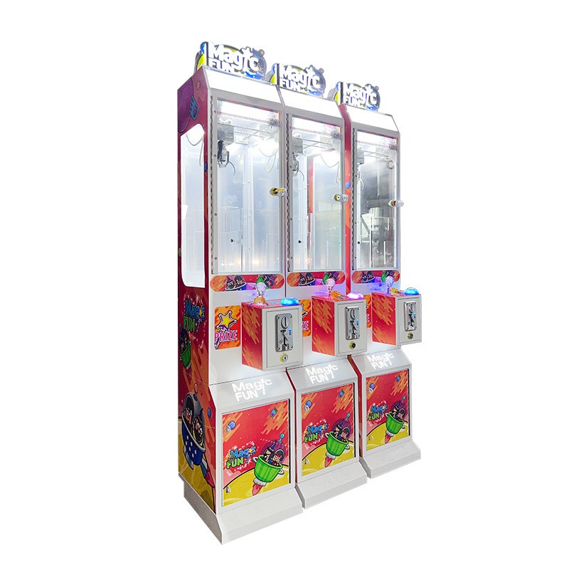 Medium Claw Arcade Vending Machine for Kids W30*D62*H170 Cm Coin Operated Age 8 Years