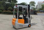 Counterbalance 3 Wheel Electric Forklift Truck Hydraulic Driving