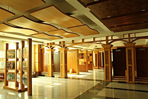 Customized White Oak Wood Veneer Rough Smoked Oak Veneer ISO