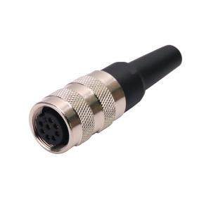 Wholesale Straight Plastic M16 Circular Connector REACH TPU GF 4 PIN Female from china suppliers