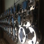 DN200 Raised Face Long Weld Neck Flange ANSI 150LBS Carbon Steel Black