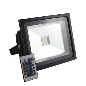 Wholesale Die-cast Aluminum IP65 20W Christmas Color Changing RGB Outdoor Led Flood Light from china suppliers