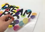 Removable Waterproof Festival Party Decorations Clear PVC Vinyl Window Wall