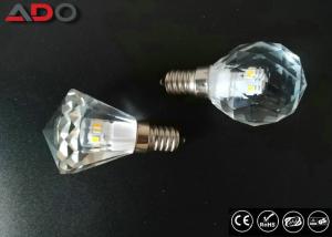 Wholesale Pure Light Color Crystal Clear Light Bulbs , E14 Led Candle Lamps Dimmable from china suppliers