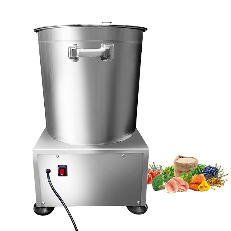Restaurant Centrifugal Vegetable Drying Machine High Efficiency Rechargeable