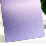 JIS Brushed Stainless Steel Sheet 0.8mm Thick For Wall Decorative