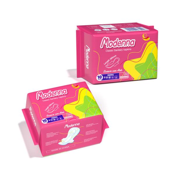 Female Negative Ion Menstrual Pad Bamboo Anion Chip Organic Cotton Sanitary