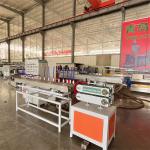 Stainless Steel Plastic Extrusion Machinery 15m/min PVC Garden Pipe Making