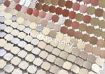 Aluminum Fashion Metallic Flake Fabric Drapery With Various Colors