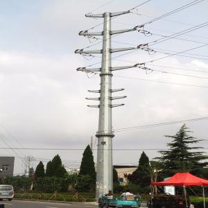 Wholesale High Mast Tubular Transmission Steel Tower Q345 Metal Power Line Towers from china suppliers