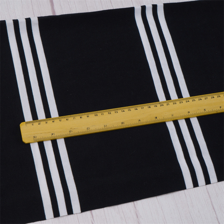 Skin-Friendly And Comfortable And Breathable Striped Knit Fabric For Leisure Wear