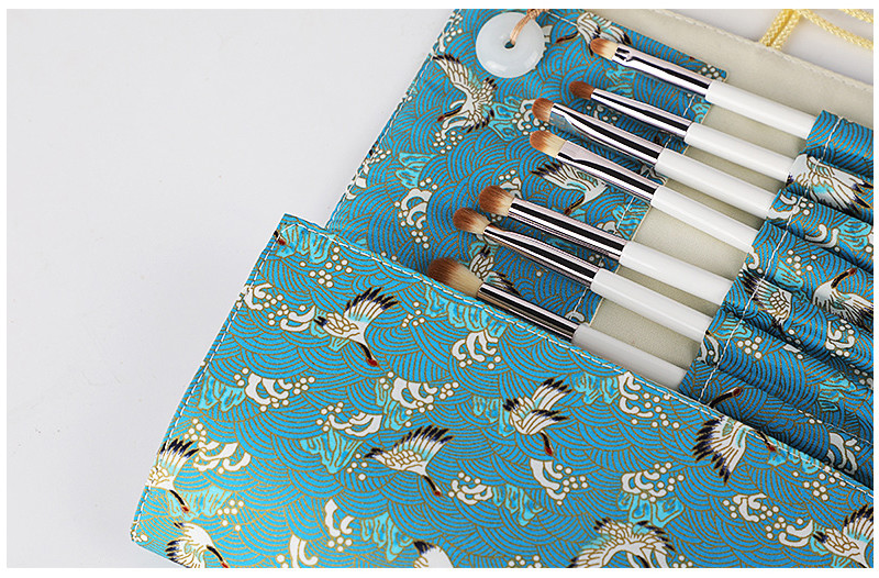 Polyester Height 22.3CM Travel Toiletry Organizer For Makeup Brush