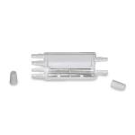 2 Ports Drop Cable Splicing Protection Tube Indoor