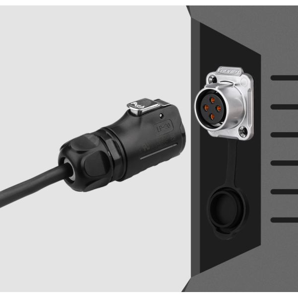 Cnlinko 500V 20A IP68 Connector Waterproof 4 Pin with Solder Connection Wire Waterproof Plug Connector