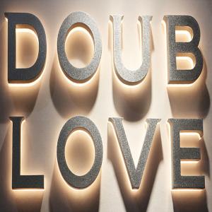 Wholesale Small pink letters glitter patch backlit metal led sign 3ft 3d letter light from china suppliers