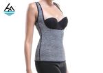 Woman Neoprene Sauna Sweat Vest / Neoprene Weight Loss Sauna Shirt