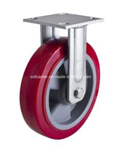 Wholesale 8&quot; 450kg Heavy Duty Rigid TPU Caster Wheel 7008-86 for Caster Application Red Color from china suppliers