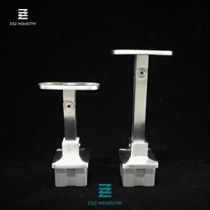 Wholesale Square Post Stair Rail Support Height Adjustable Satin Brushed Polish Finishing from china suppliers